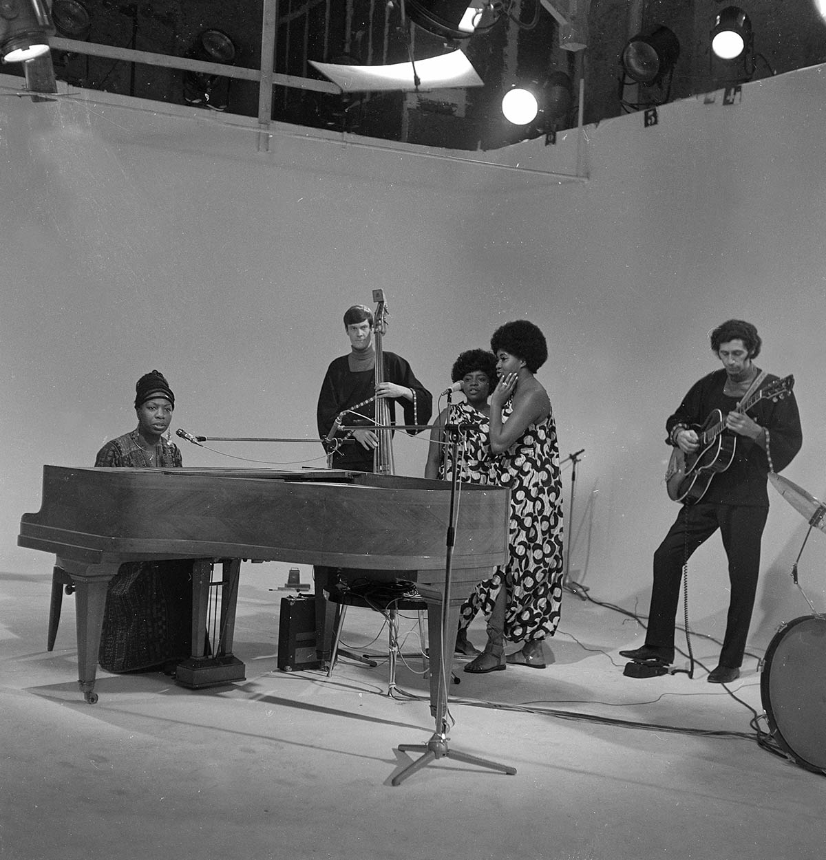 Нина Симоне на передаче "четыре такта" Мишуля Арно