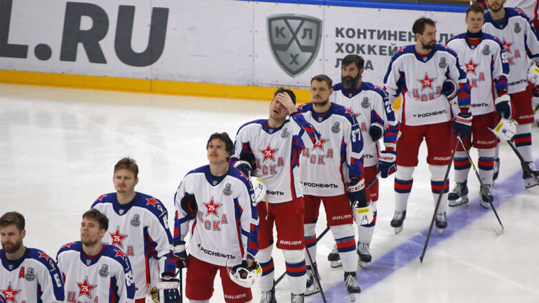 Московский ЦСКА обыграл "Куньлунь Ред Стар" и вышел в плей-офф КХЛ