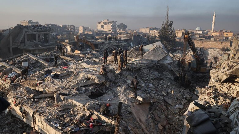 Пережившей землетрясение Сирии необходимы лекарства и продовольствие