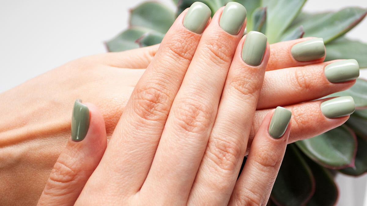 Шалфей цвет ногтей