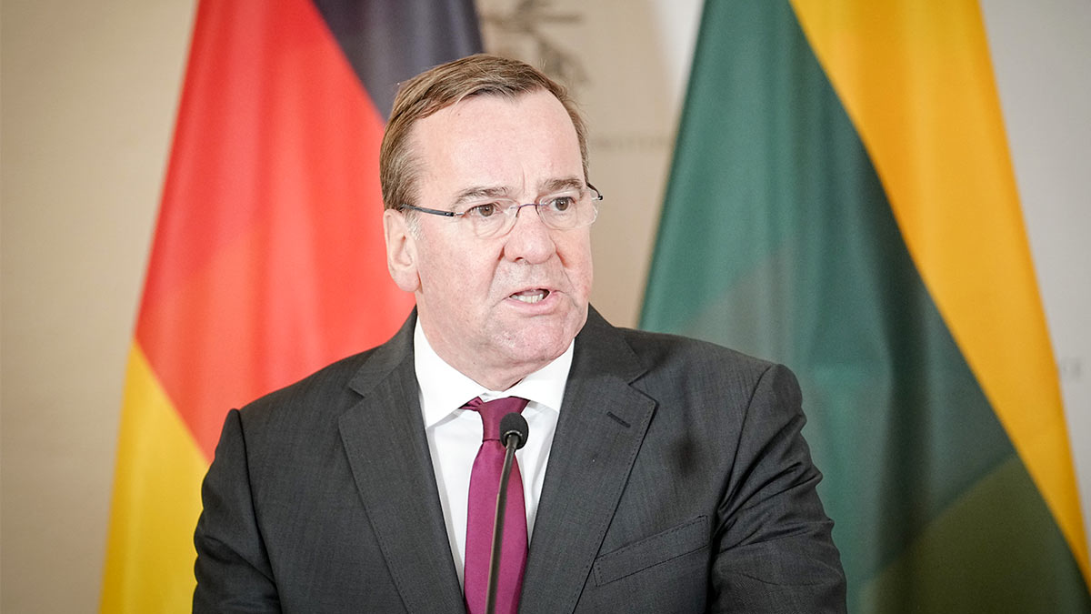 Глава Минобороны ФРГ Борис Писториус