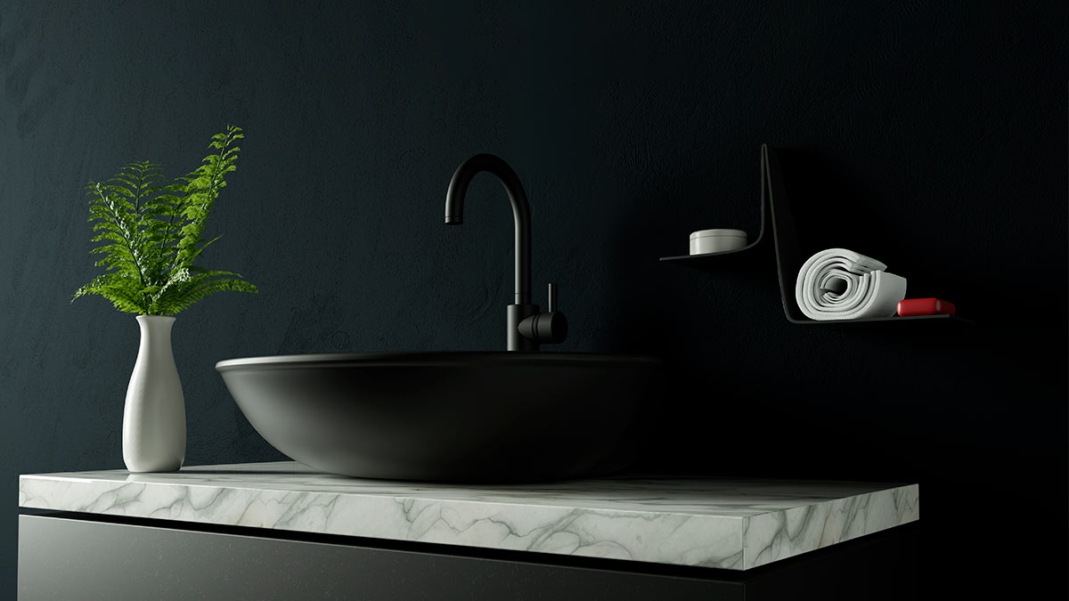 Черная сантехника