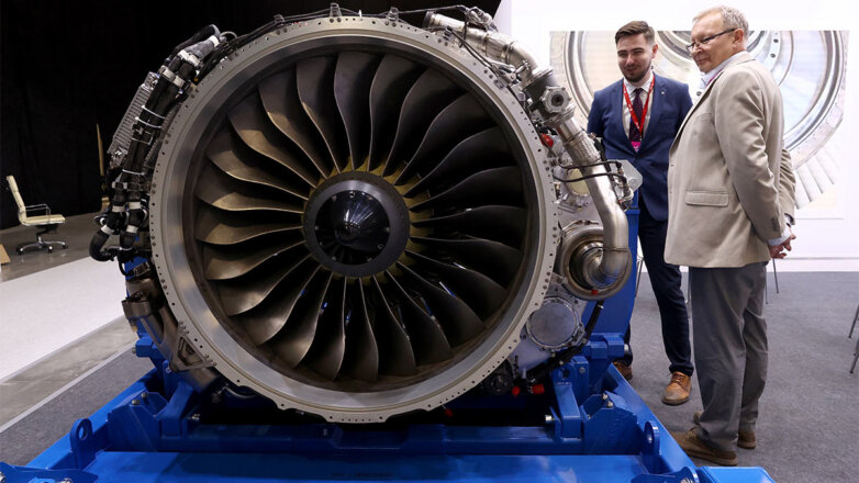 Минпромторг впервые показал новый российский авиадвигатель ПД-8