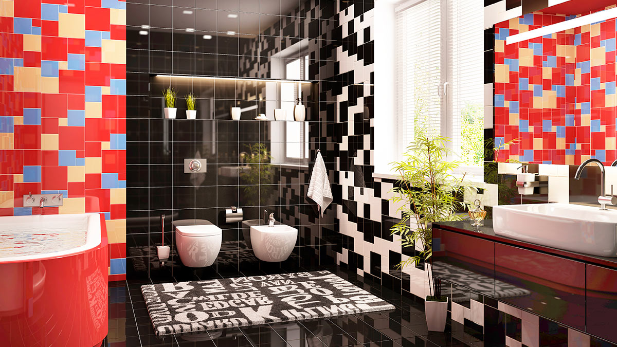 Удачные решения для маленькой ванной комнаты