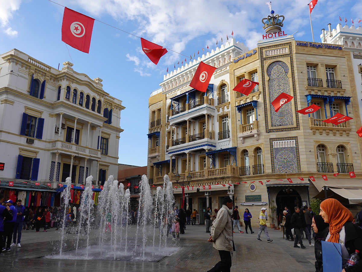 Площадь в Медине Туниса