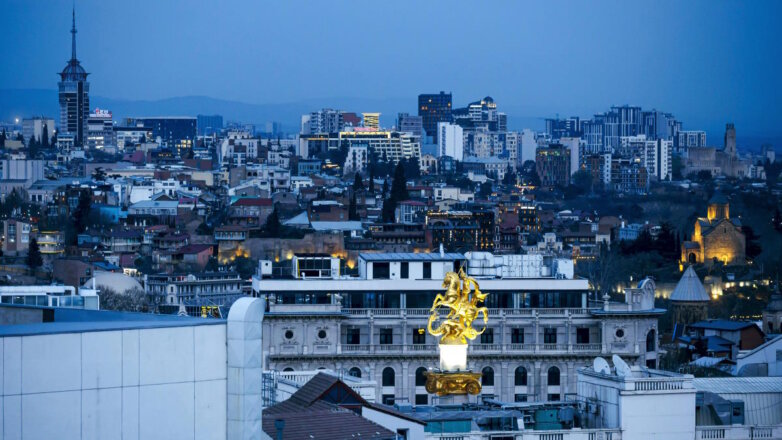 В Тбилиси прошел антиправительственный митинг