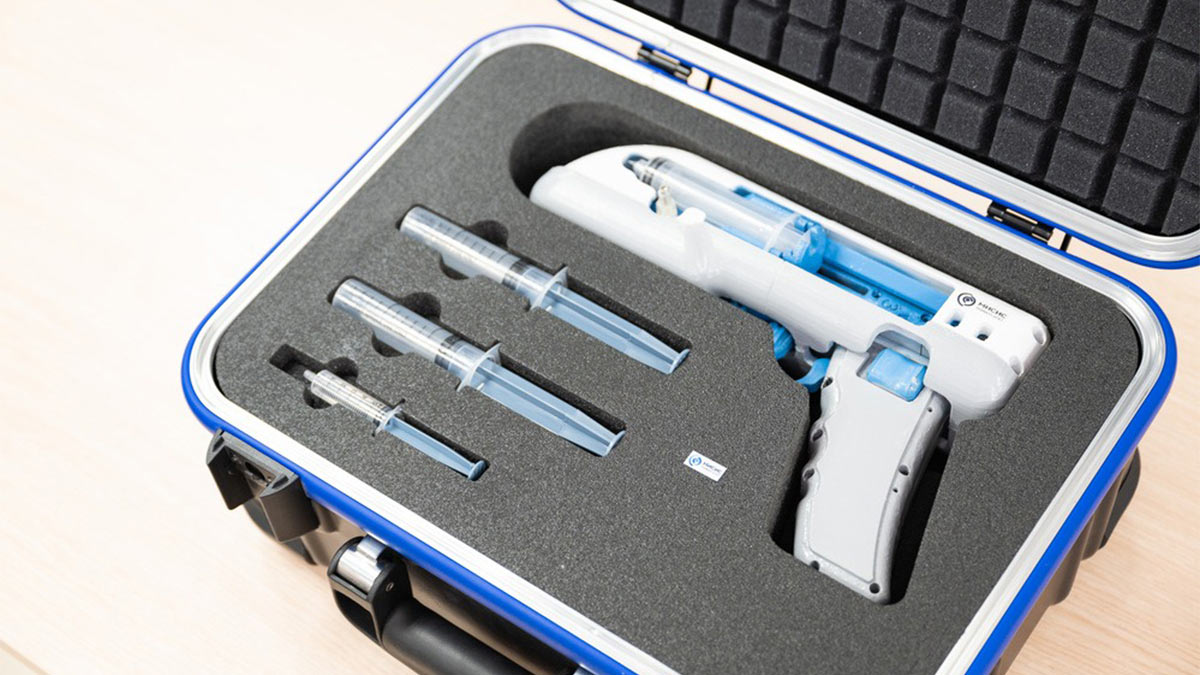 тканевой пистолет