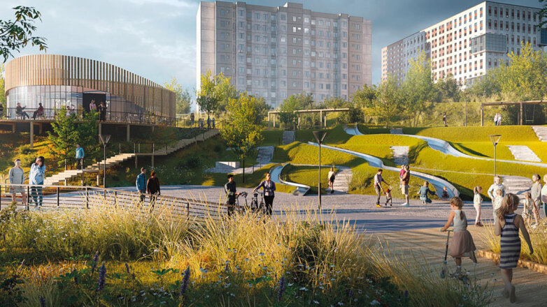 В московском парке "Яуза" начали обустраивать новые экомаршруты