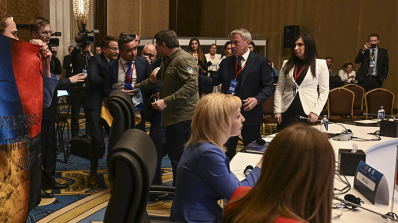 Нападение на члена делегации РФ на ПАЧЭС произошло в кулуарах заседания