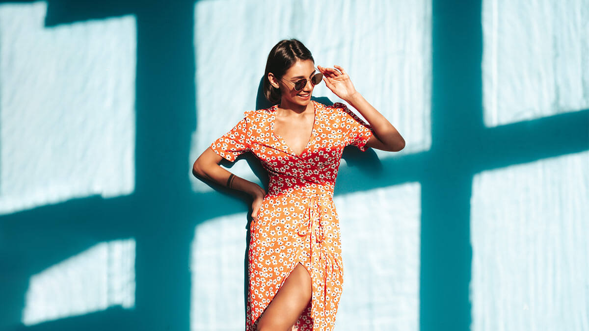 Платье с запáхом