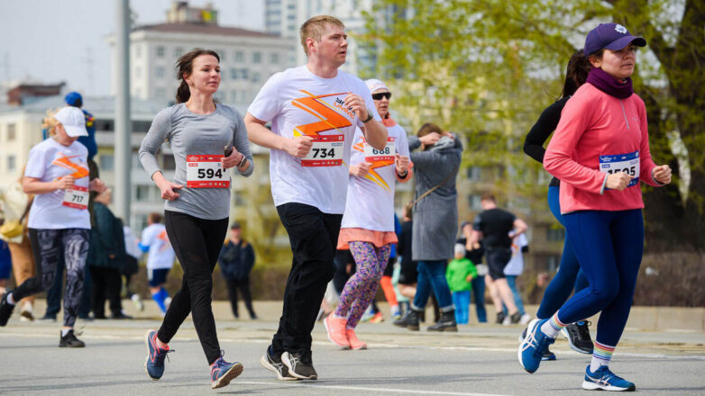 Сотрудники УГМК приняли участие в забеге "Майская гроза"