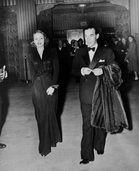 Марлен Дитрих и Эрих Мария Ремарк,1940 г.