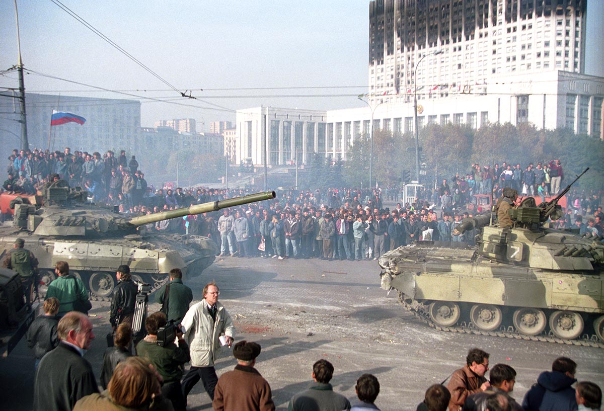 Танки у Белого дома, 1993