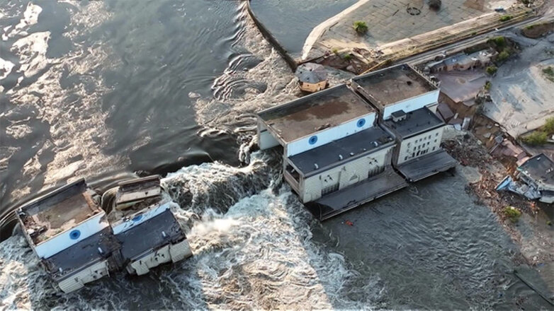 Сальдо: откачка воды после подрыва Каховской ГЭС займет еще несколько недель