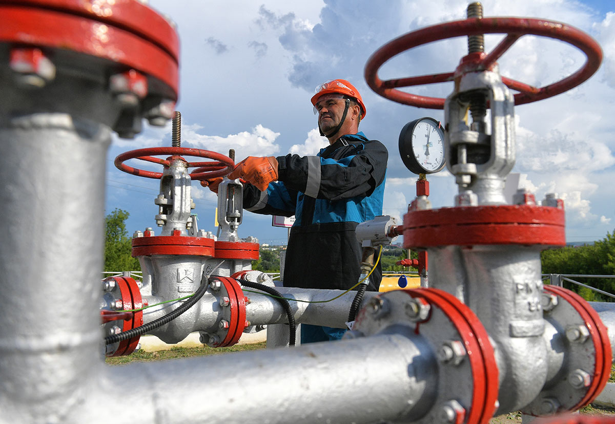 Добыча нефти компанией "Татнефть" на Ромашкинском месторождении