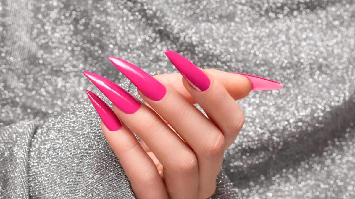 маникюр на ногтях