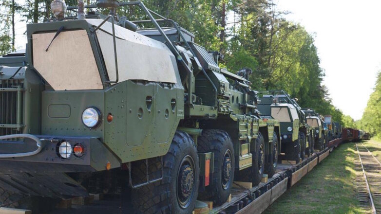 В Белоруссию прибыл очередной комплект ЗРК С-400