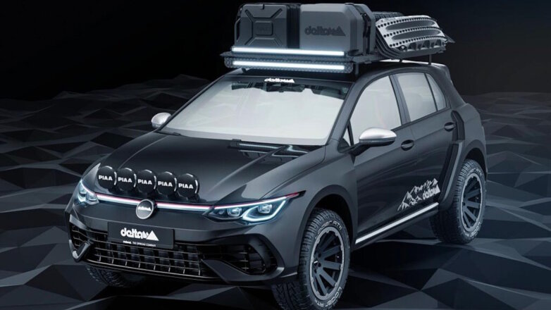 Хот-хэтч Volkswagen Golf R превратили в крутой кроссовер