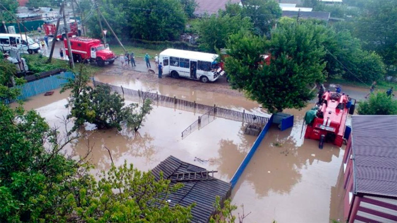 Один человек погиб в Краснодарском крае из-за наводнения