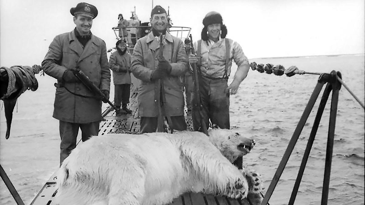 Немецкие подводники в Арктике. 1943 г.