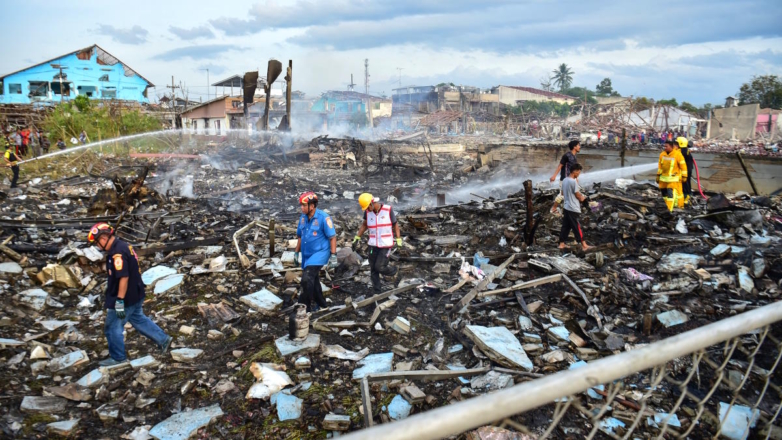 Более 100 человек пострадали при взрыве на фабрике в Таиланде