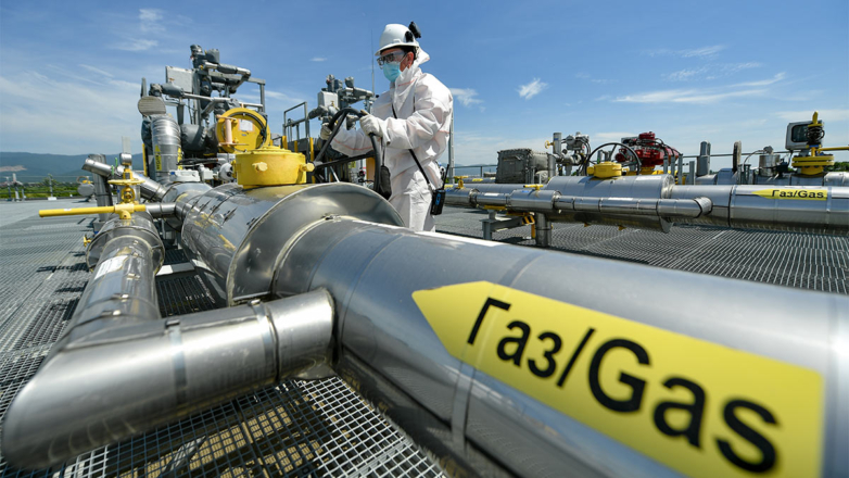 Добыча газа в России снизилась