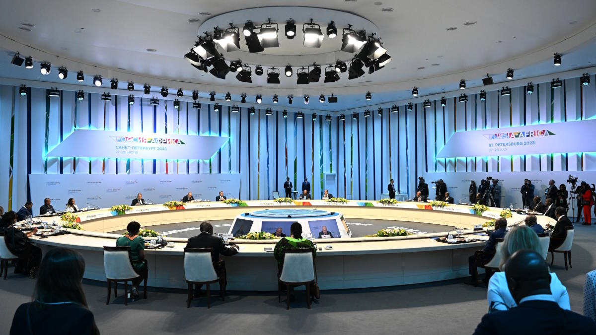 Встреча с главами делегаций африканских государств по украинской проблематике