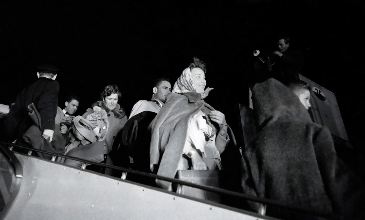 Пассажиры лайнера "Санта Мария"