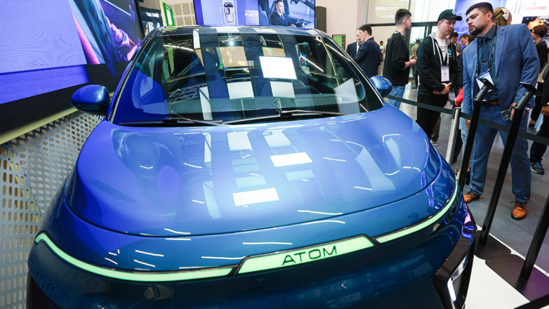 Завод "Москвич" будет выпускать электромобили "Атом"