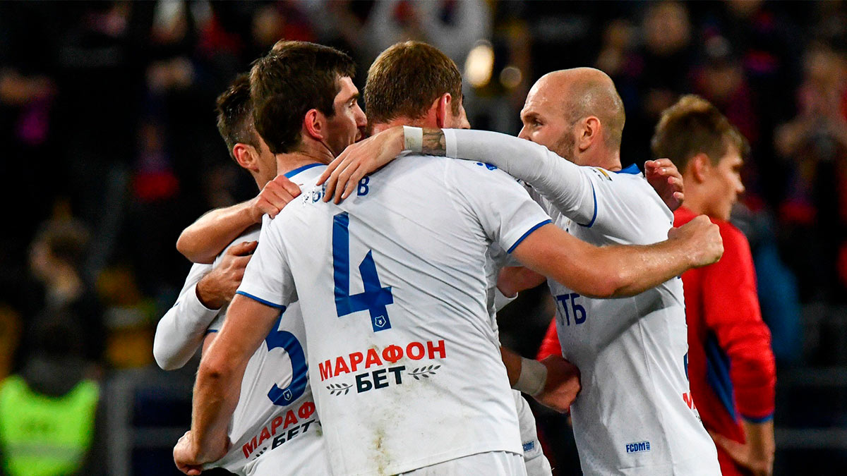 Футболисты московского "Динамо" разгромили "Оренбург" в матче РПЛ