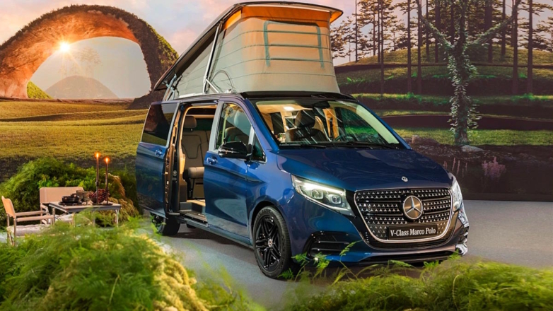 Mercedes представил обновленный V-class Marco Polo