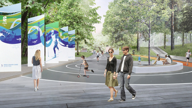 Собянин: благоустройство Воробьевской набережной в Москве завершат к осени