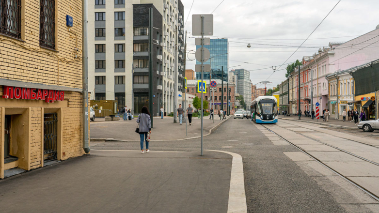 На Ладожской улице в Москве благоустроят пешеходную зону