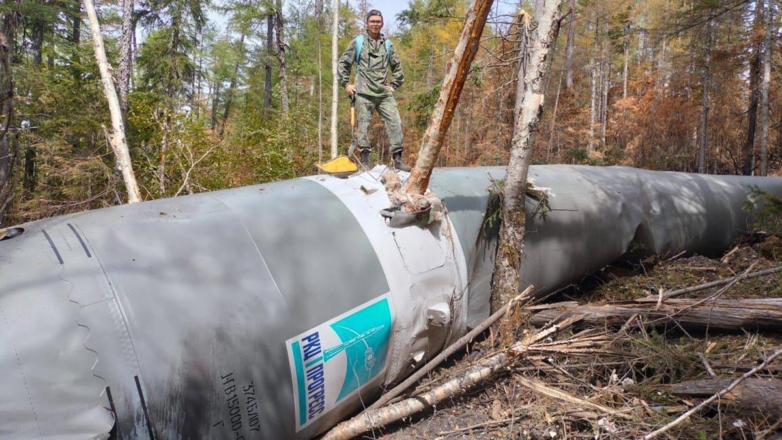 В Хабаровском крае нашли последнюю отработанную часть ракеты "Союз-2.1б"