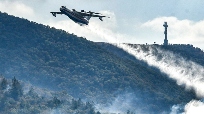 Крупнейший за пять лет пожар в Геленджике удалось потушить