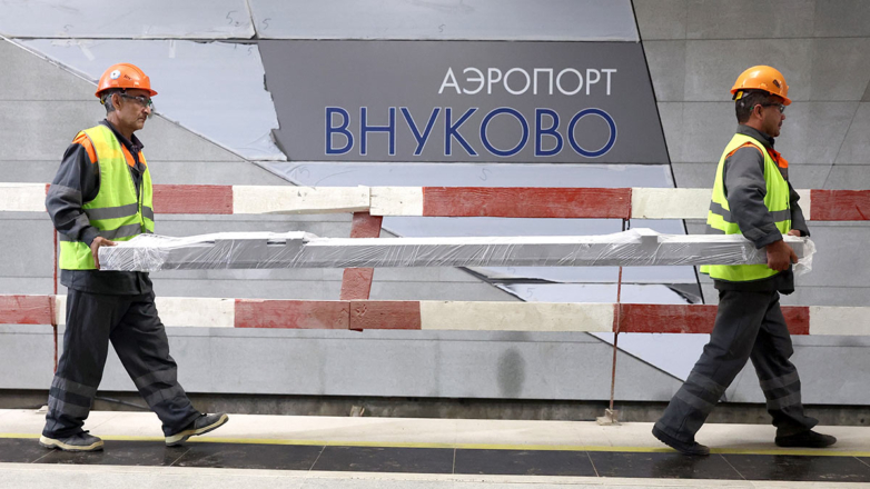 РБК: 6 сентября в аэропорту Внуково откроют станцию метро