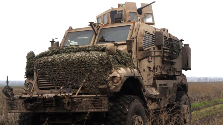 Спецназ РФ "Осман" уничтожил бронемашину International MaxxPro в ходе СВО