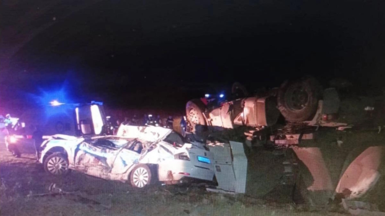 В Подмосковье в ДТП с фурой погибли два сотрудника ГИБДД