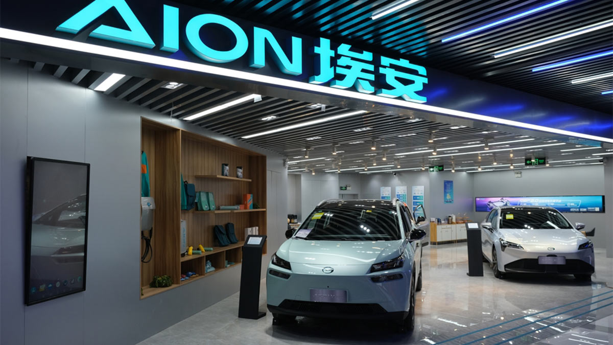 Электромобили GAC Aion