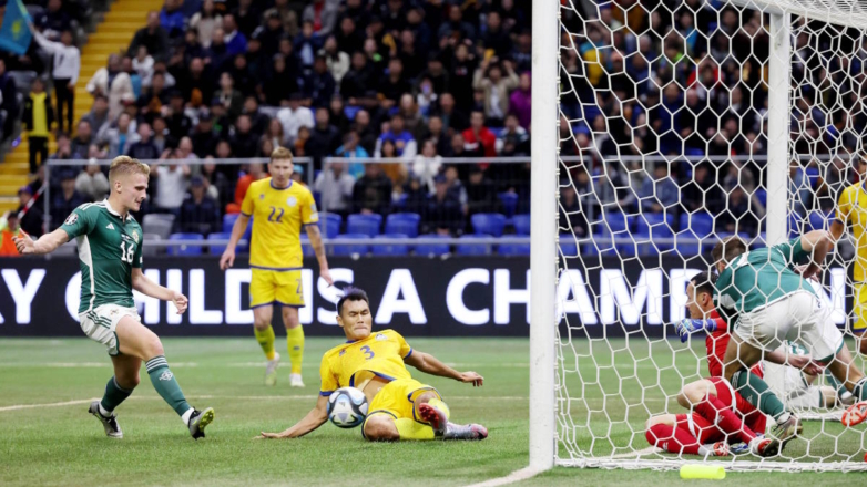 Казахстан победил Северную Ирландию в матче отборочного цикла Евро-2024