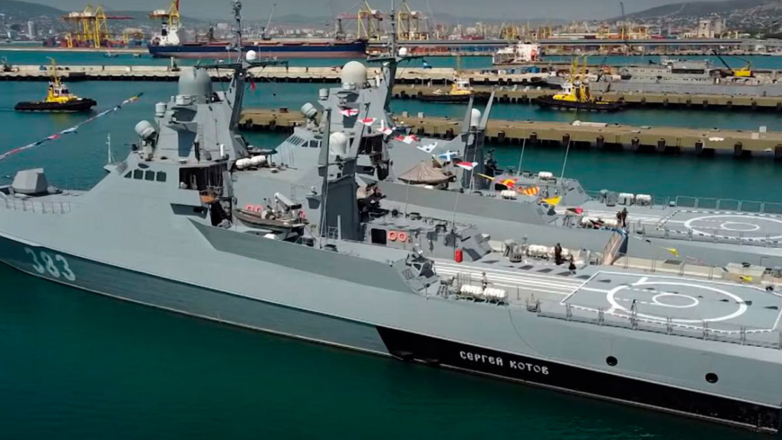 ВСУ попытались атаковать патрульный корабль "Сергей Котов" в Чёрном море