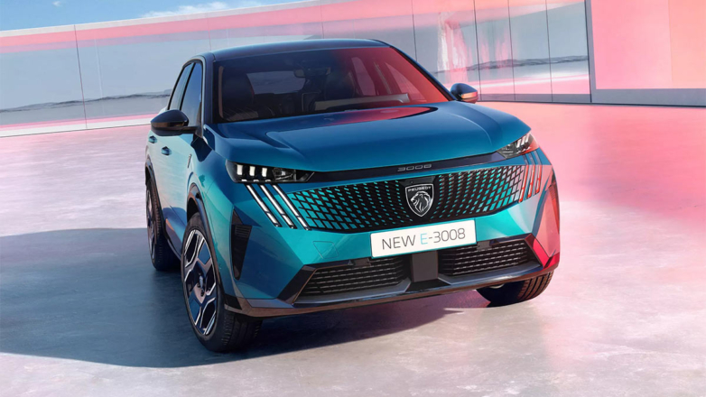 Купе-кроссовер Peugeot E-3008 проедет без подзарядки 700 километров