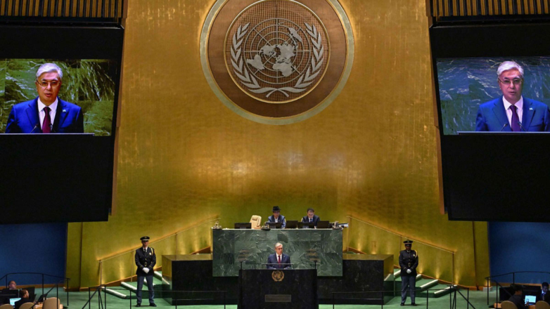 Президент Казахстана выступил на 78-й сессии Генеральной Ассамблеи ООН