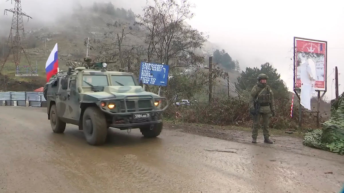 Российский миротворческий контингент в Нагорном Карабахе