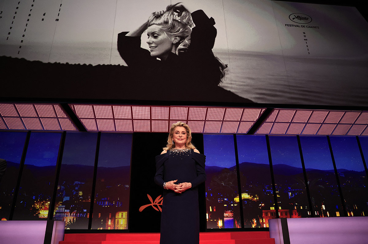 Французская актриса Катрин Денев