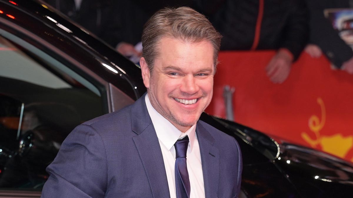 Американский актёр Мэтт Дэймон