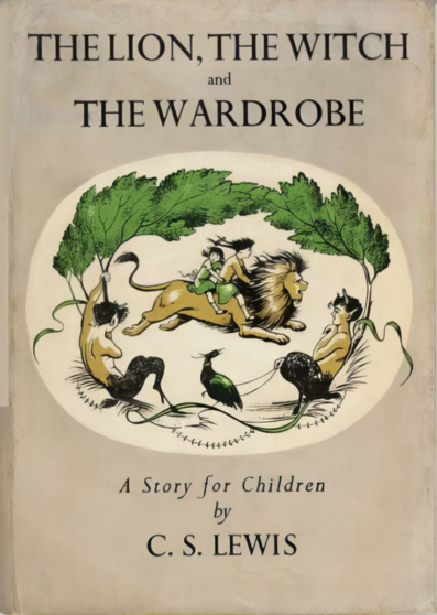 Первое издание серии "Хроники Нарнии", 1950 год.