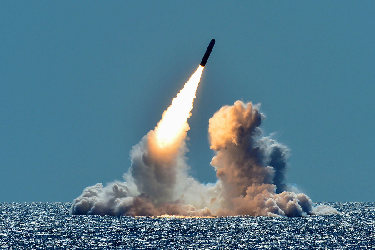 Американская баллистическая ракета Trident II D5