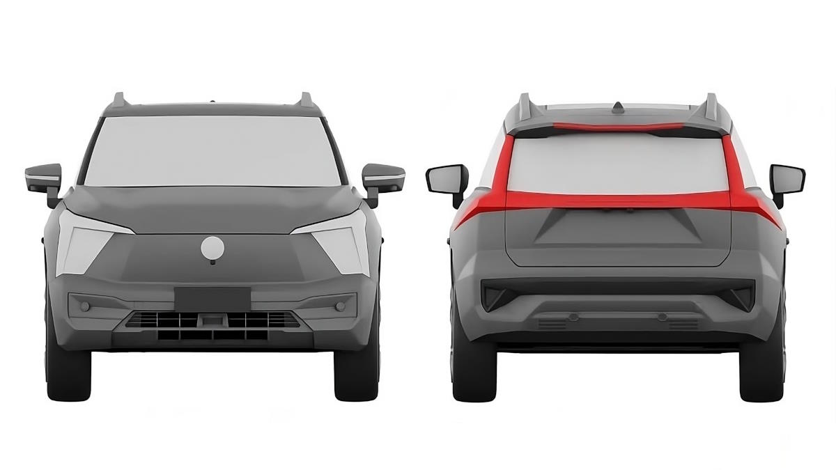 GWM Haval Veyron спереди и сзади