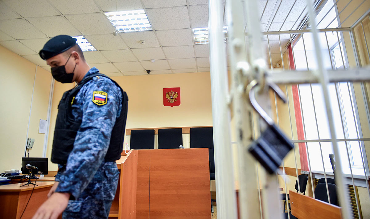 Зал судебных заседаний в Новосибирске